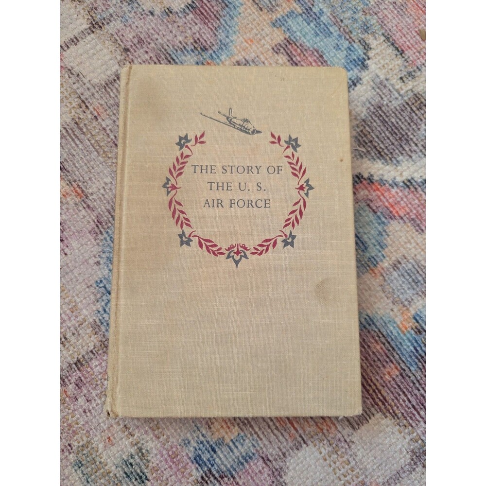 The Story of the U.S. Air Force Robert D Loomis Landmark Books 1959 HCDJ